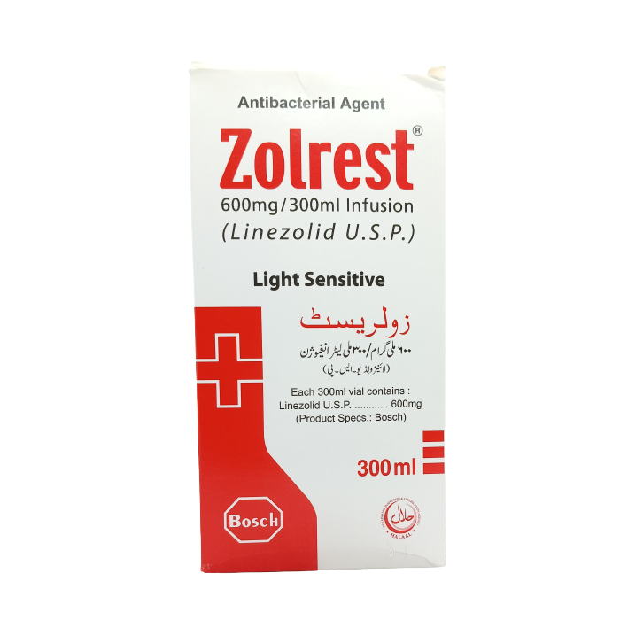 ZOLREST 600MG/300 ML IV