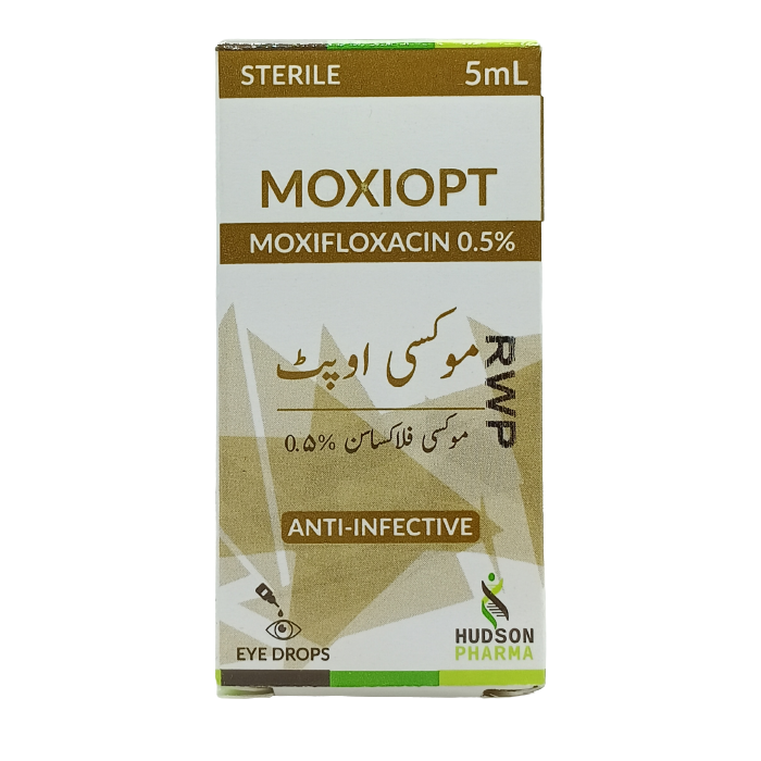 MOXIOPT 0.5% / 5ML EYE DROPS