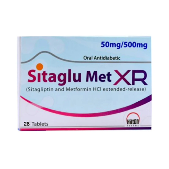 SITAGLUMET XR 50/500 MG