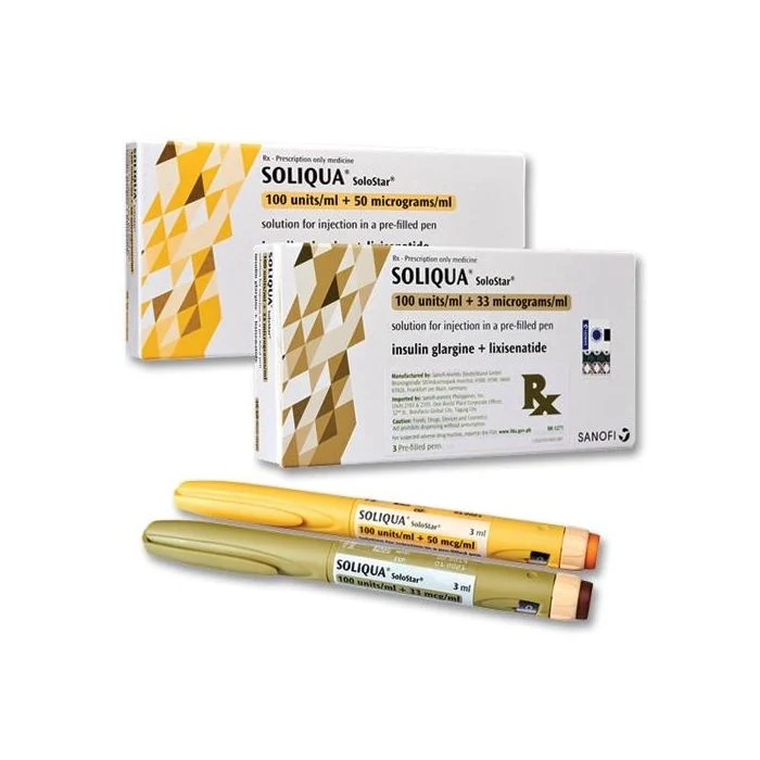 SOLIQUA (100 UNITS/ML + 33 µG/ML)