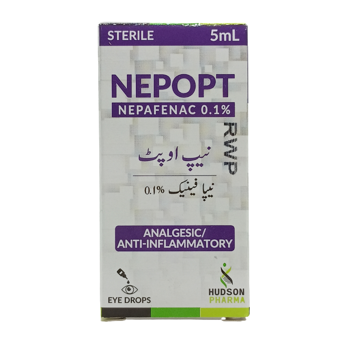 NEPOPT 0.1% / 5ML EYE DROPS