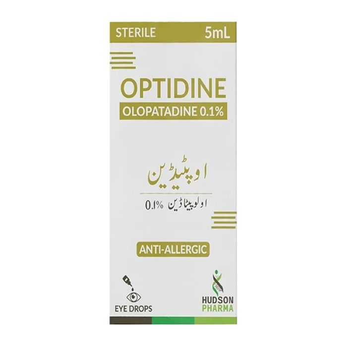 OPTIDINE 0.1% / 5ML EYE DROPS