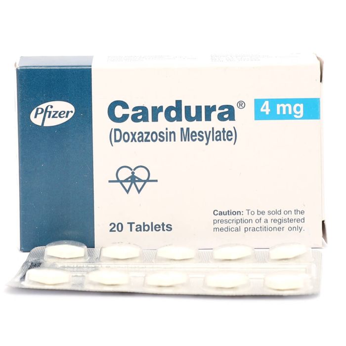 CARDURA 4MG