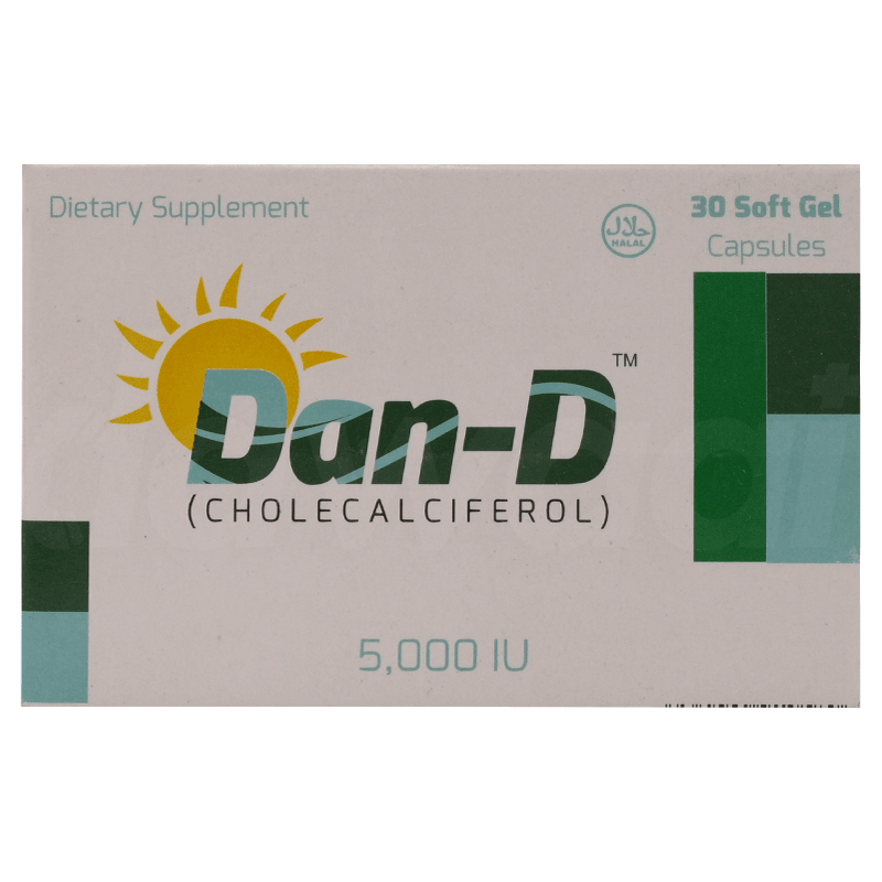 DAN-D SOFTGEL 5000IU